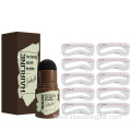 Private label 3 Colors Eyebrow Stamp Shaping Tint